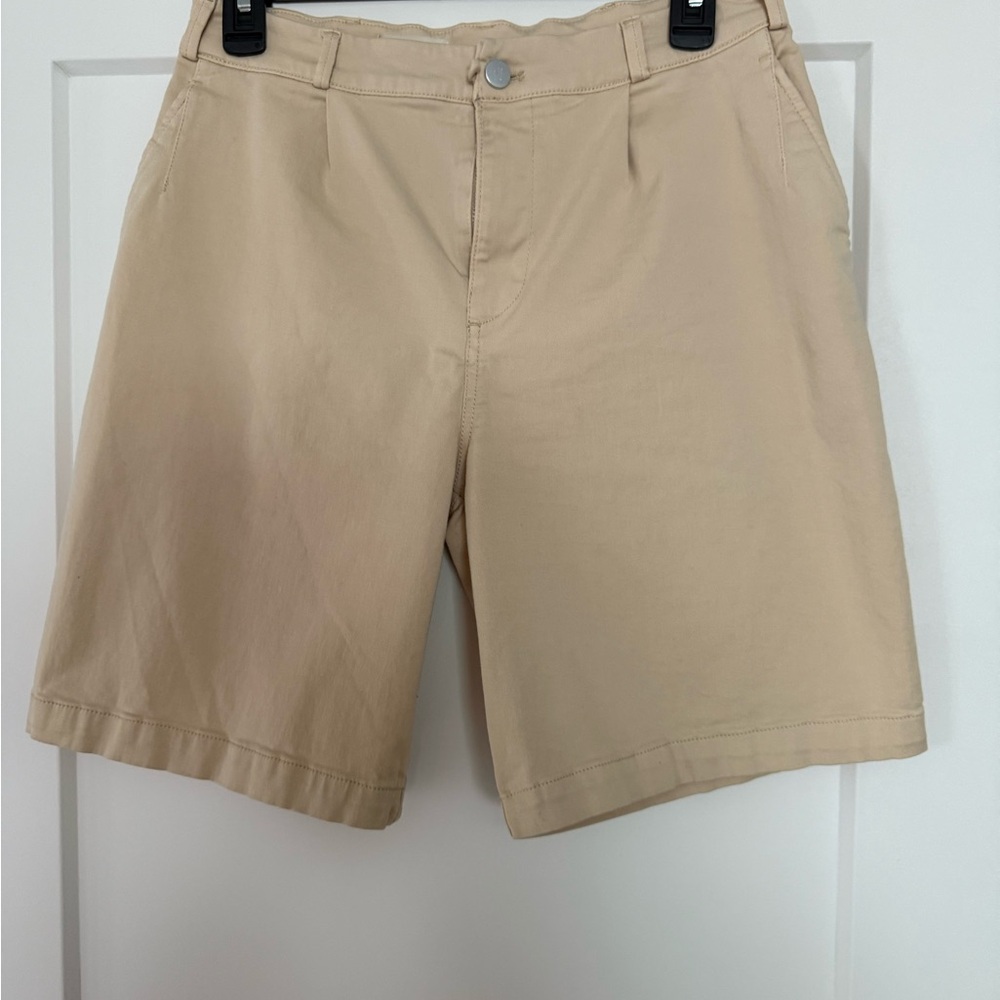 Anthopologie Pilcro Bermuda Tan Shorts